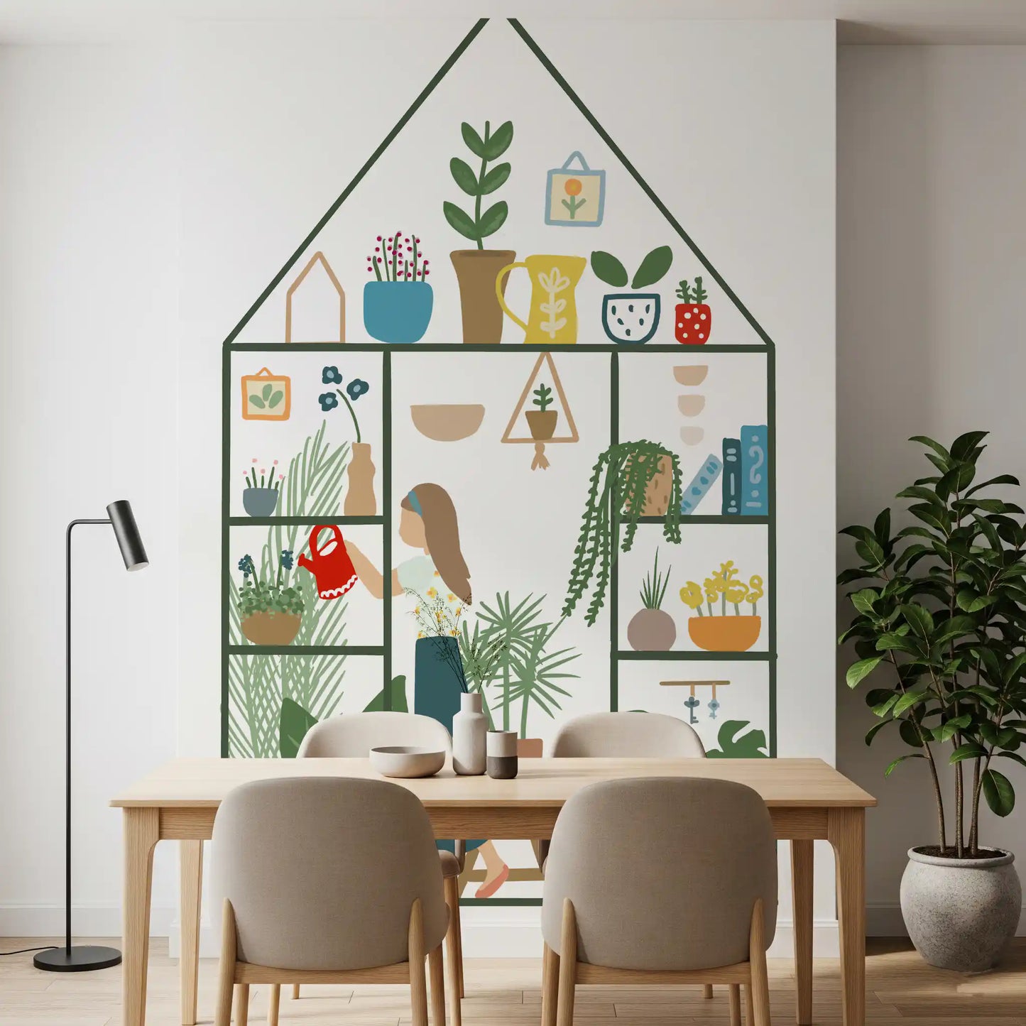 Inddor Garden Wall Mural