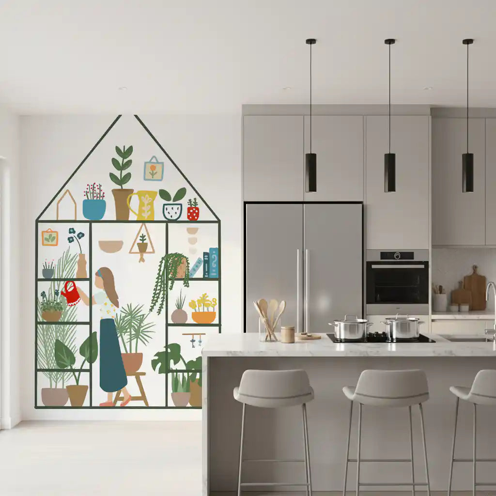 Inddor Garden Wall Mural