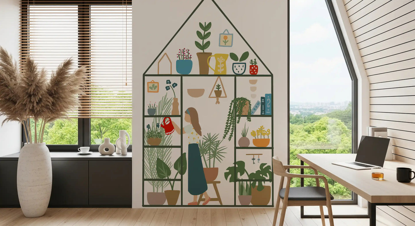 Inddor Garden Wall Mural