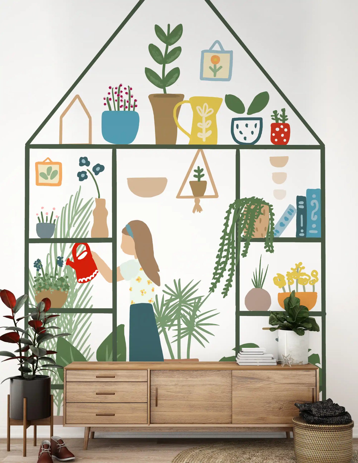Inddor Garden Wall Mural