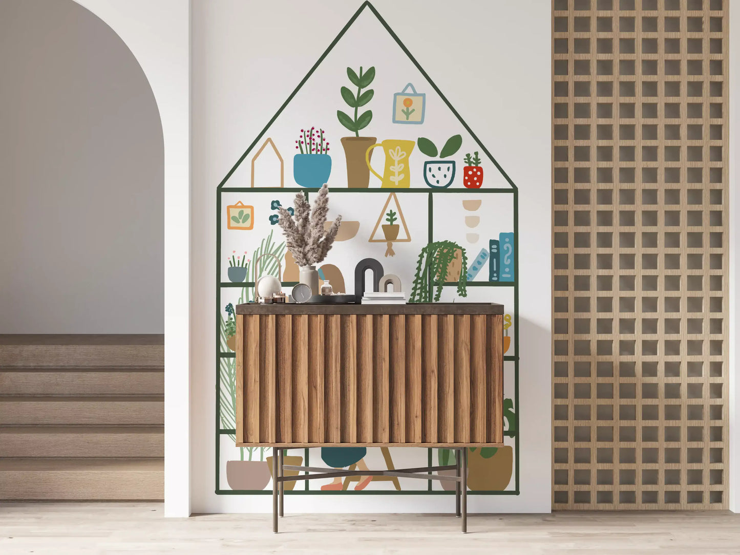 Inddor Garden Wall Mural