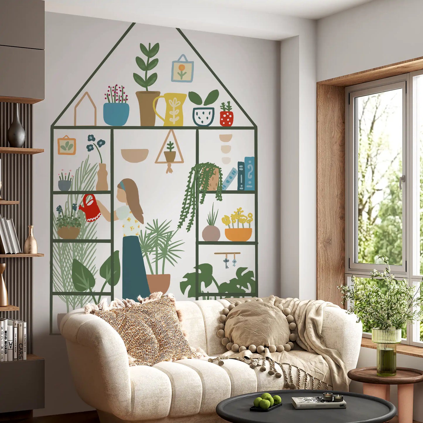 Inddor Garden Wall Mural