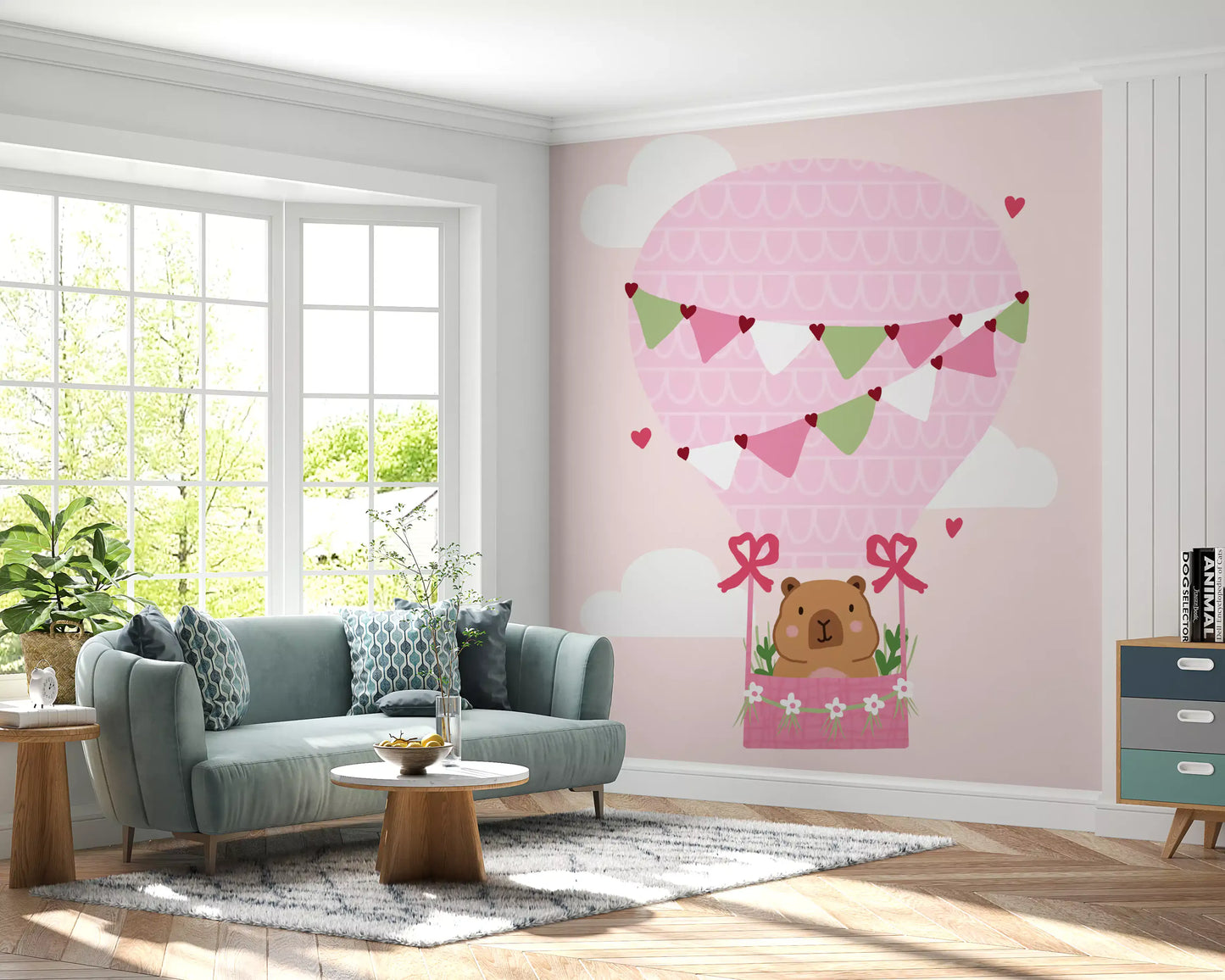 Teddy Bear Dreams Wall Mural