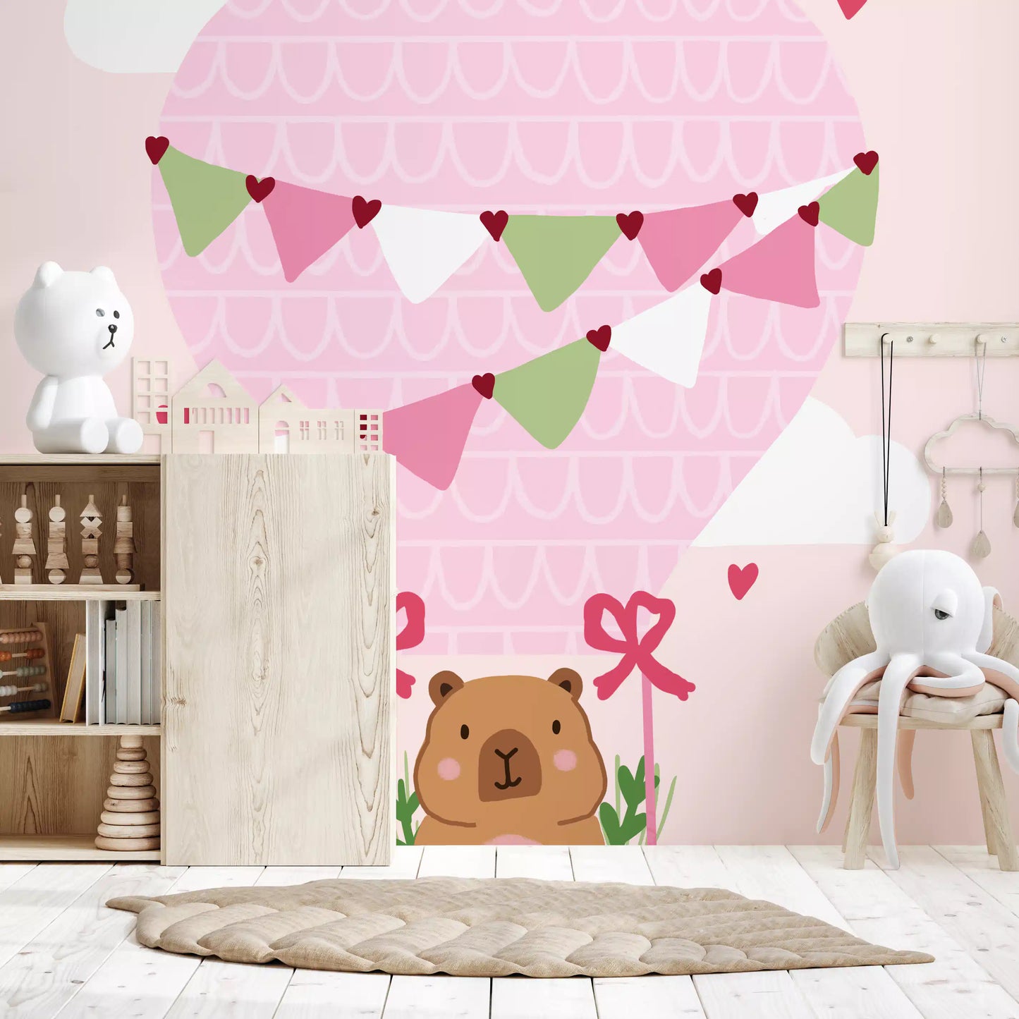 Teddy Bear Dreams Wall Mural