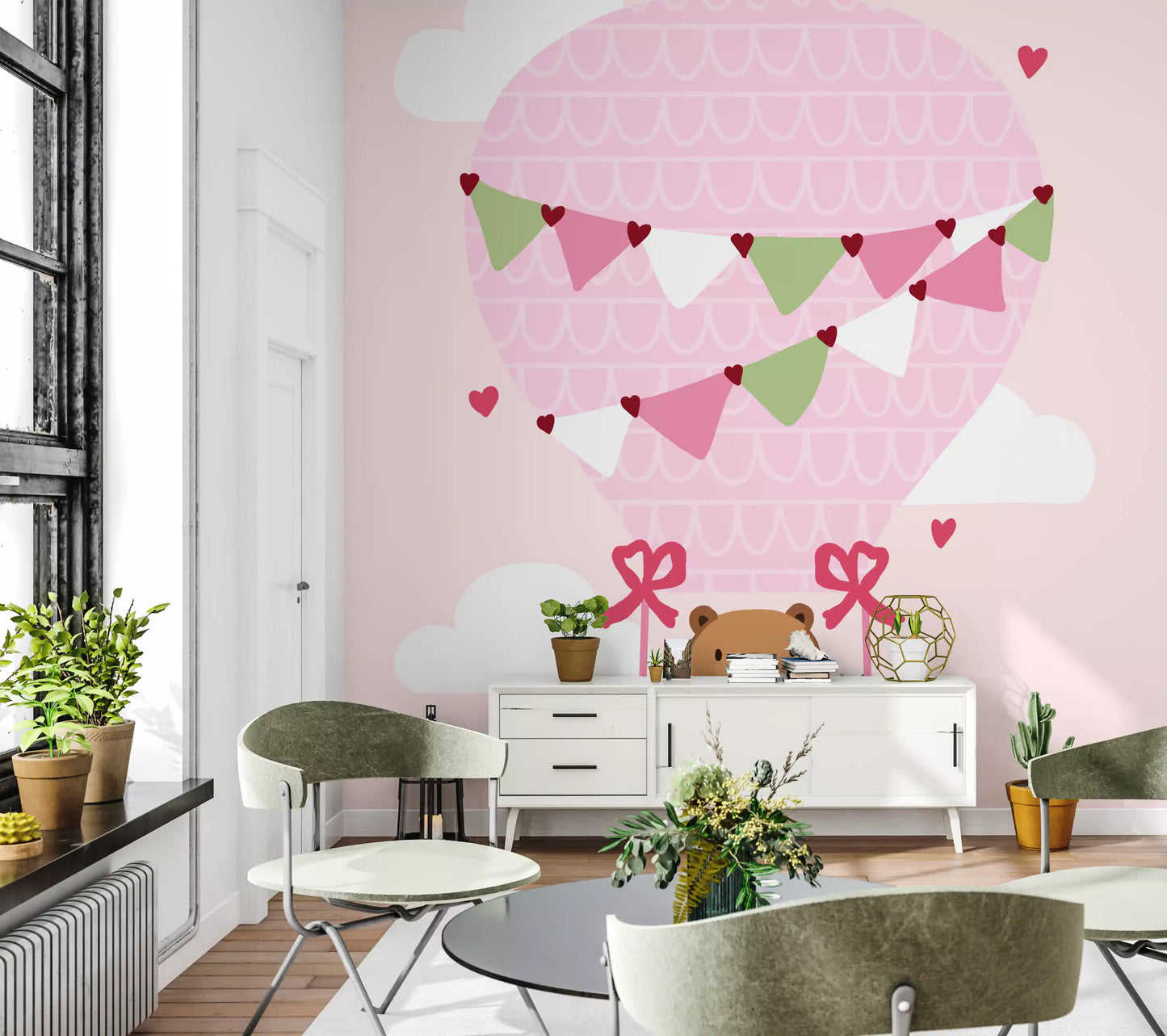 Teddy Bear Dreams Wall Mural