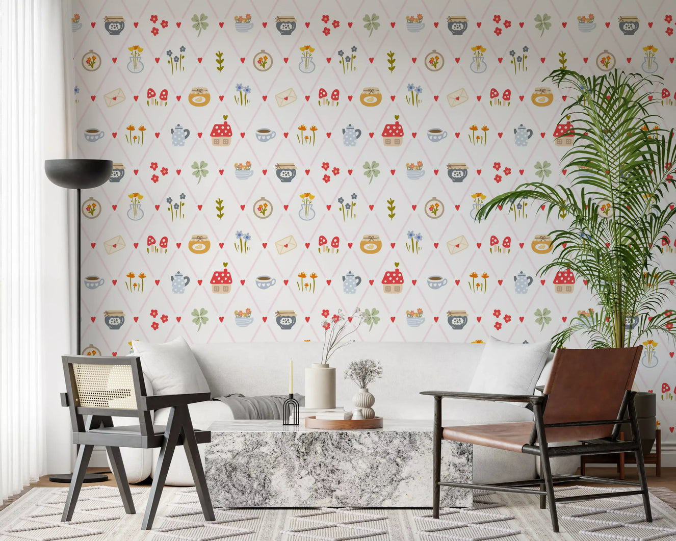 Cozy Cottage Charm Wallpaper⁠