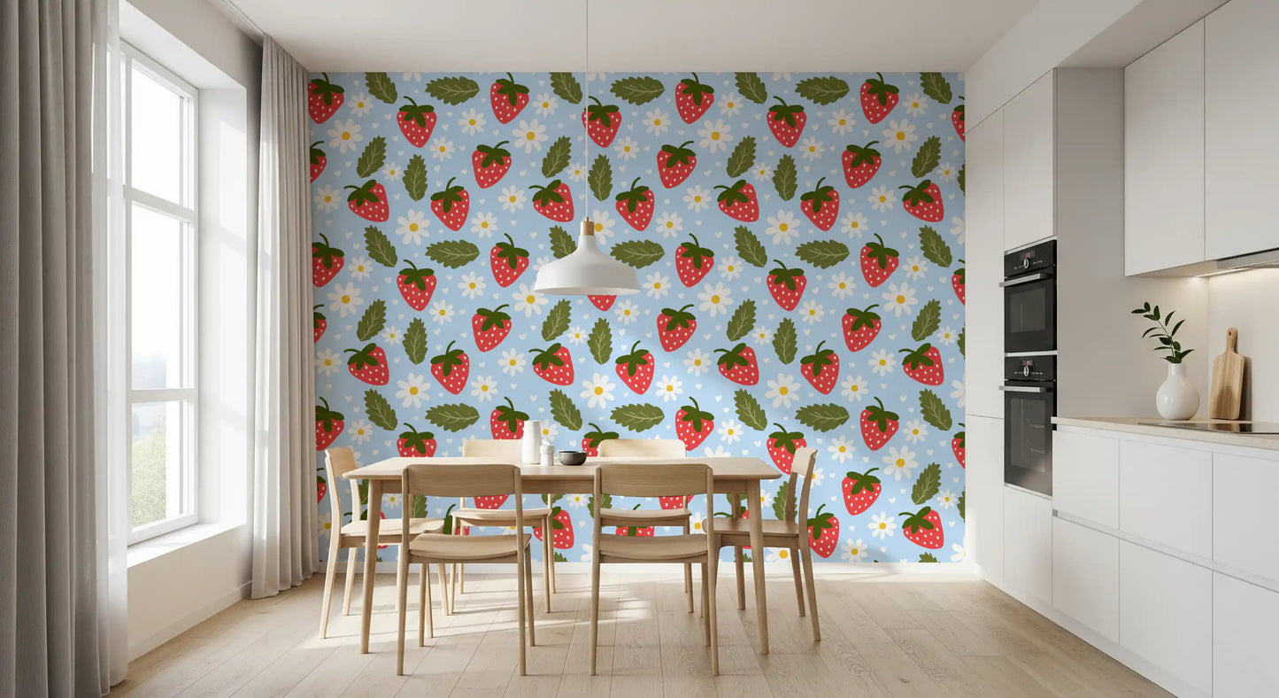 Sweet Berry Bloom Wallpaper⁠