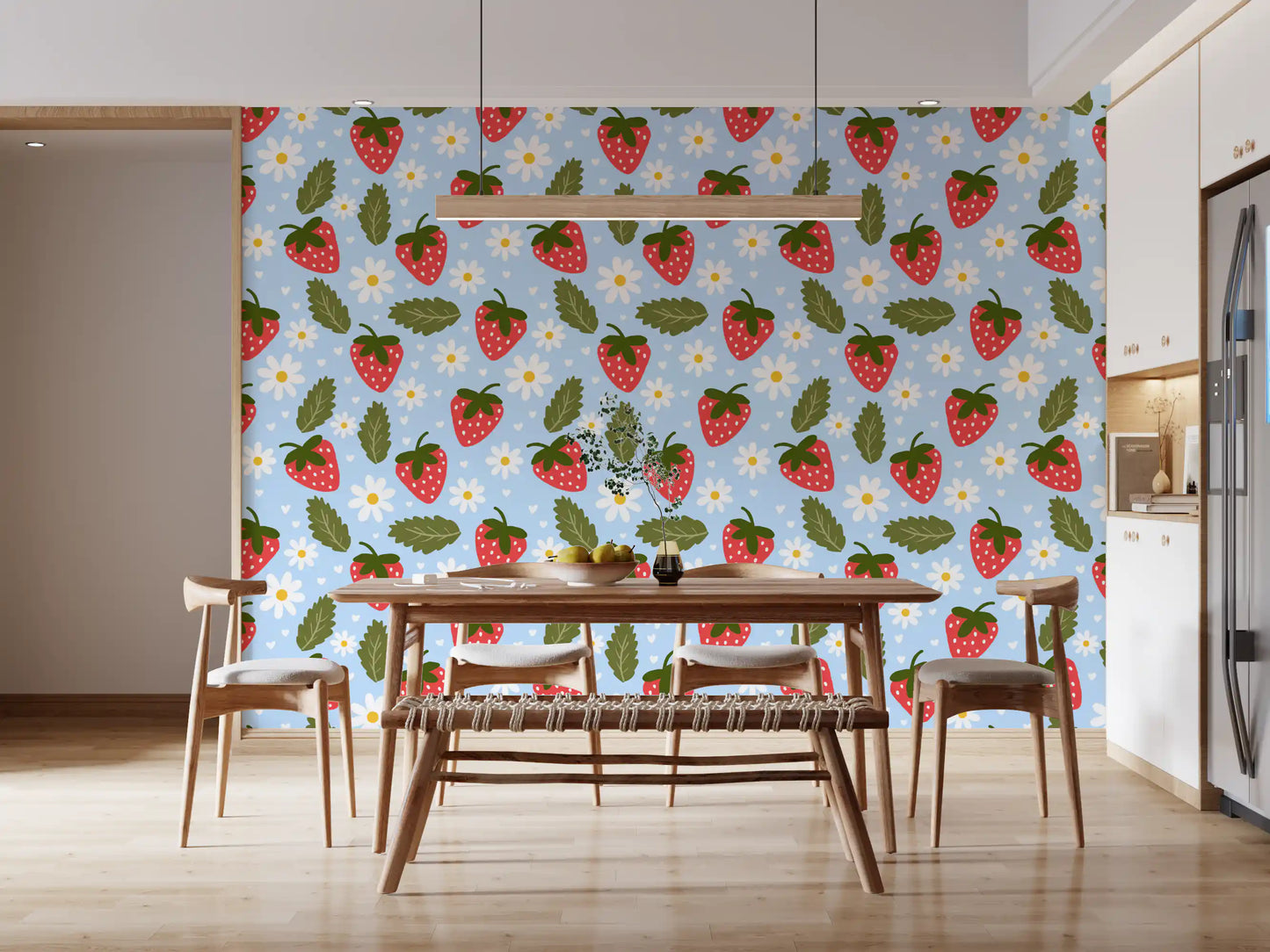 Sweet Berry Bloom Wallpaper⁠