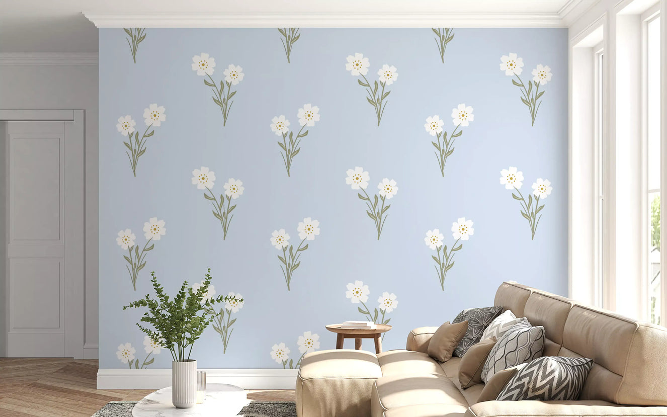 Soft Bloom Serenity Wallpaper⁠
