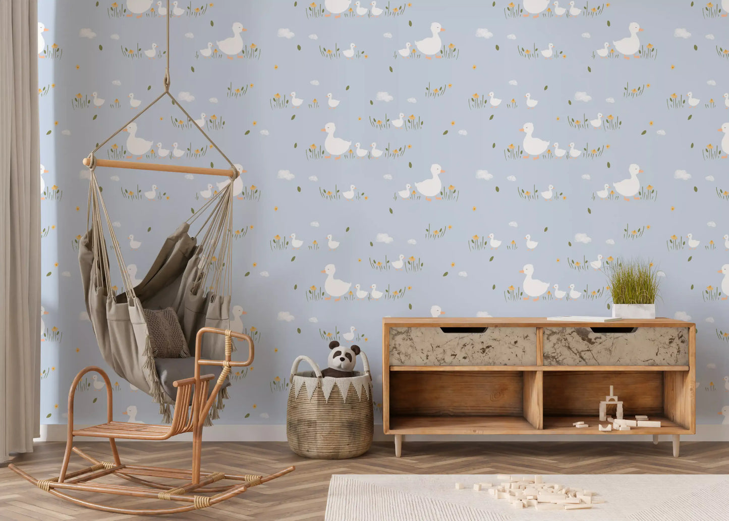 Baby Ducklings Wallpaper⁠