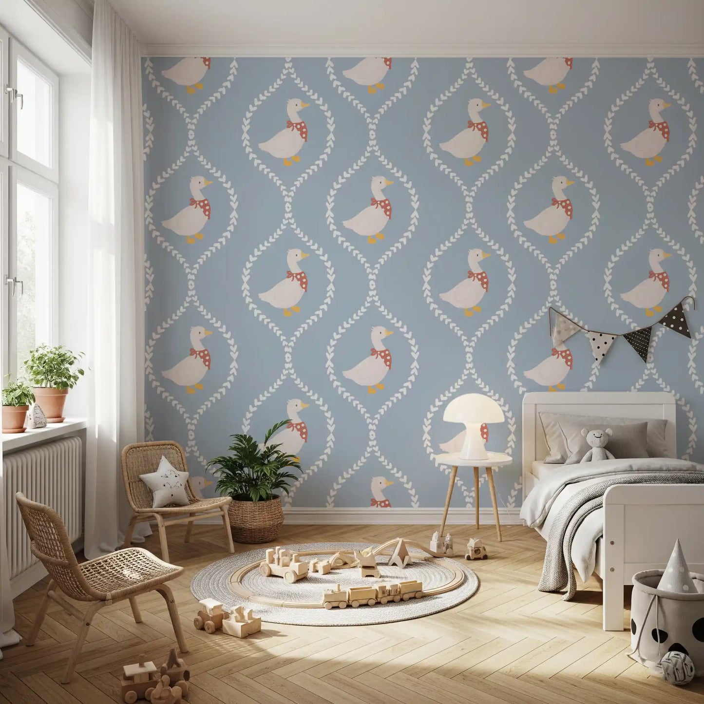Nursery Goose Wallpaper⁠