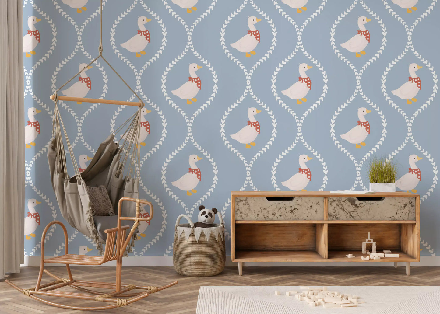 Nursery Goose Wallpaper⁠