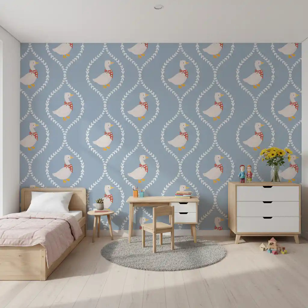Nursery Goose Wallpaper⁠