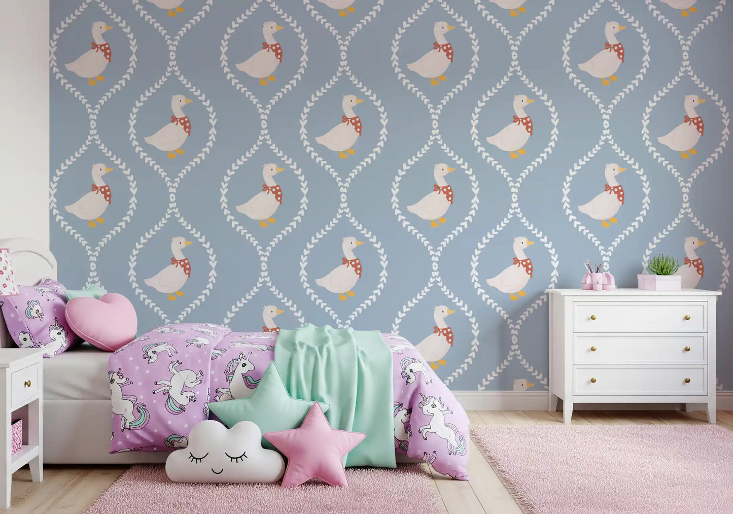 Nursery Goose Wallpaper⁠
