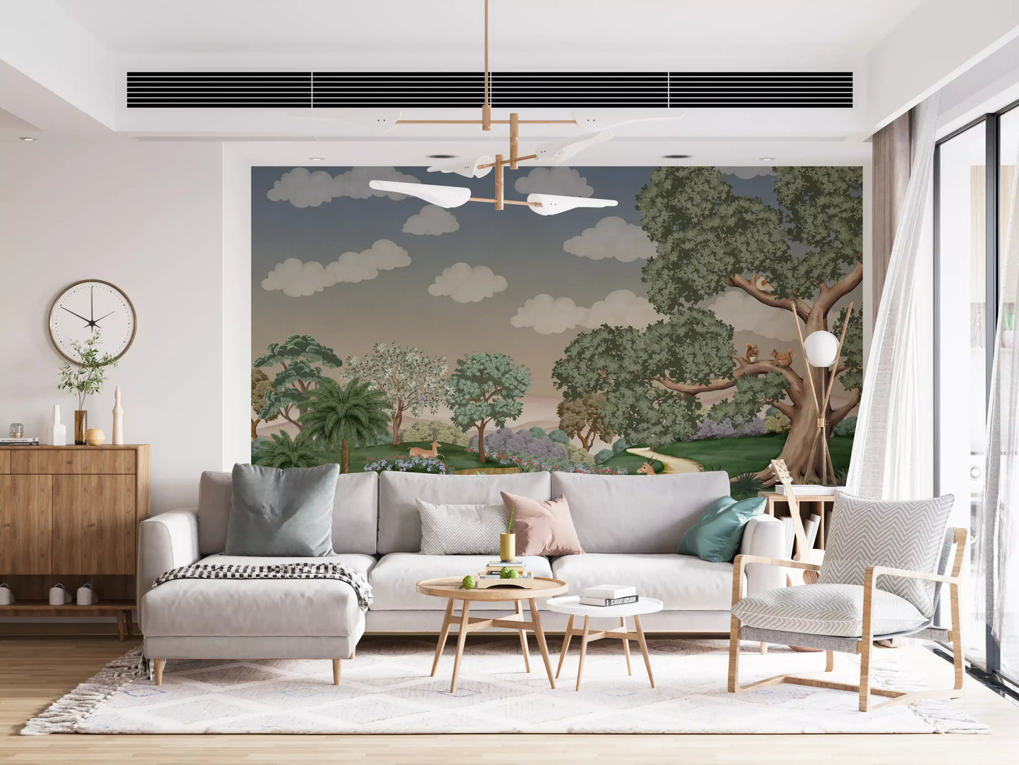 Enchanted Forest Path Wall Mural