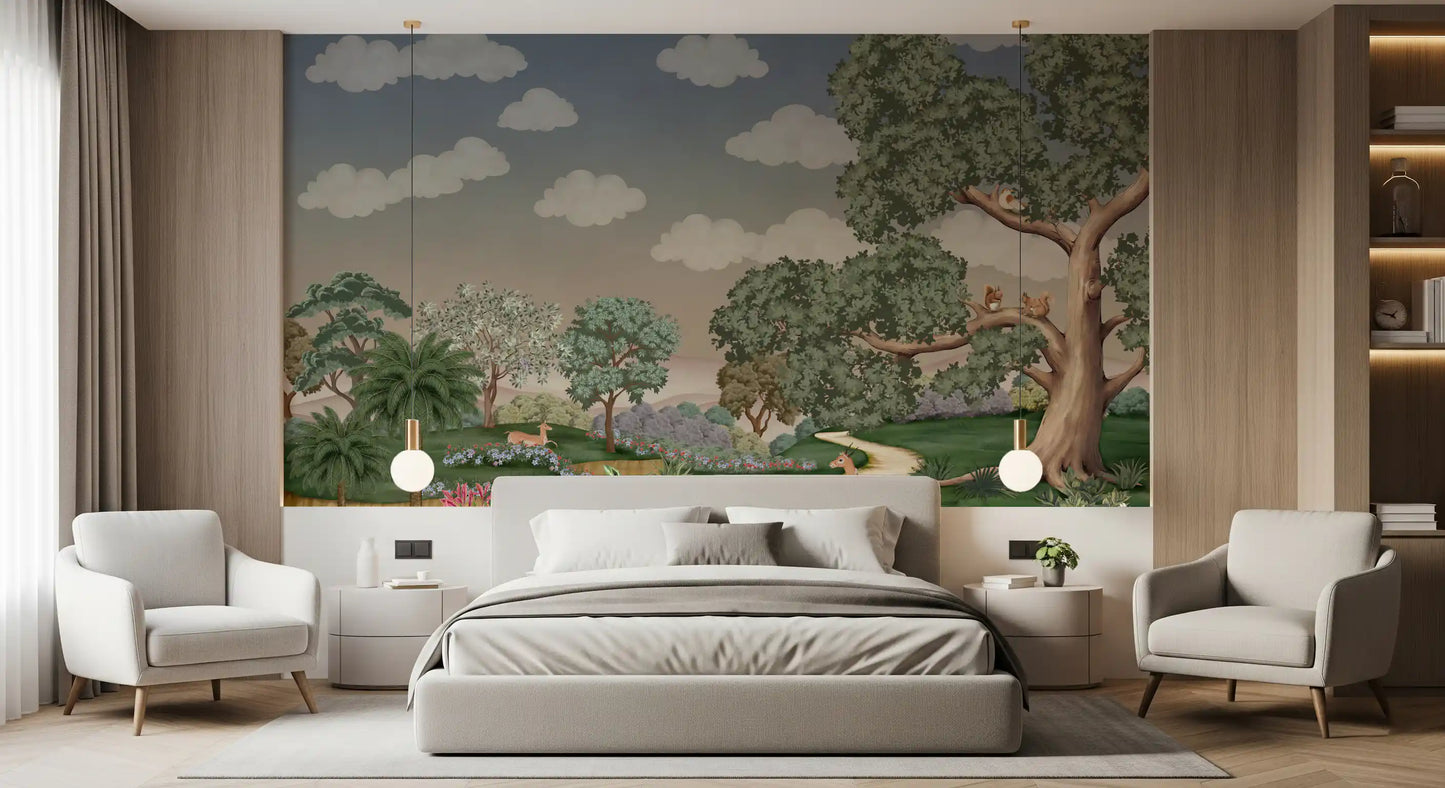 Enchanted Forest Path Wall Mural