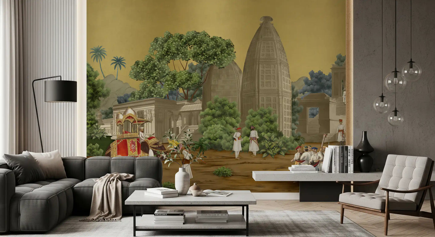 Palace Procession Mural Wall Mural