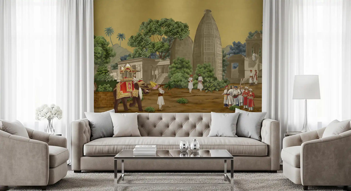 Palace Procession Mural Wall Mural