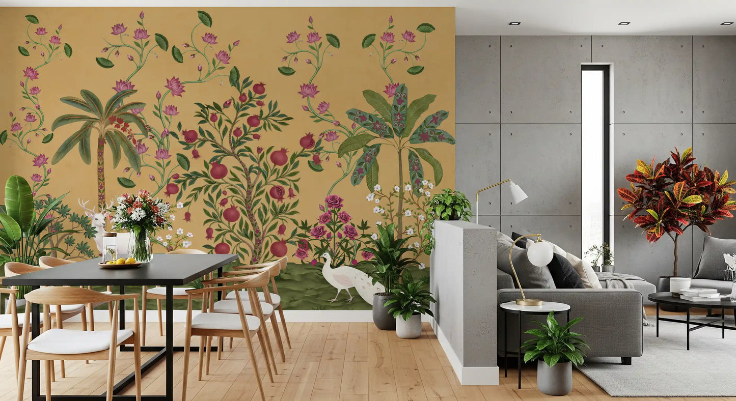 Mughal Garden Serenity Wall Mural