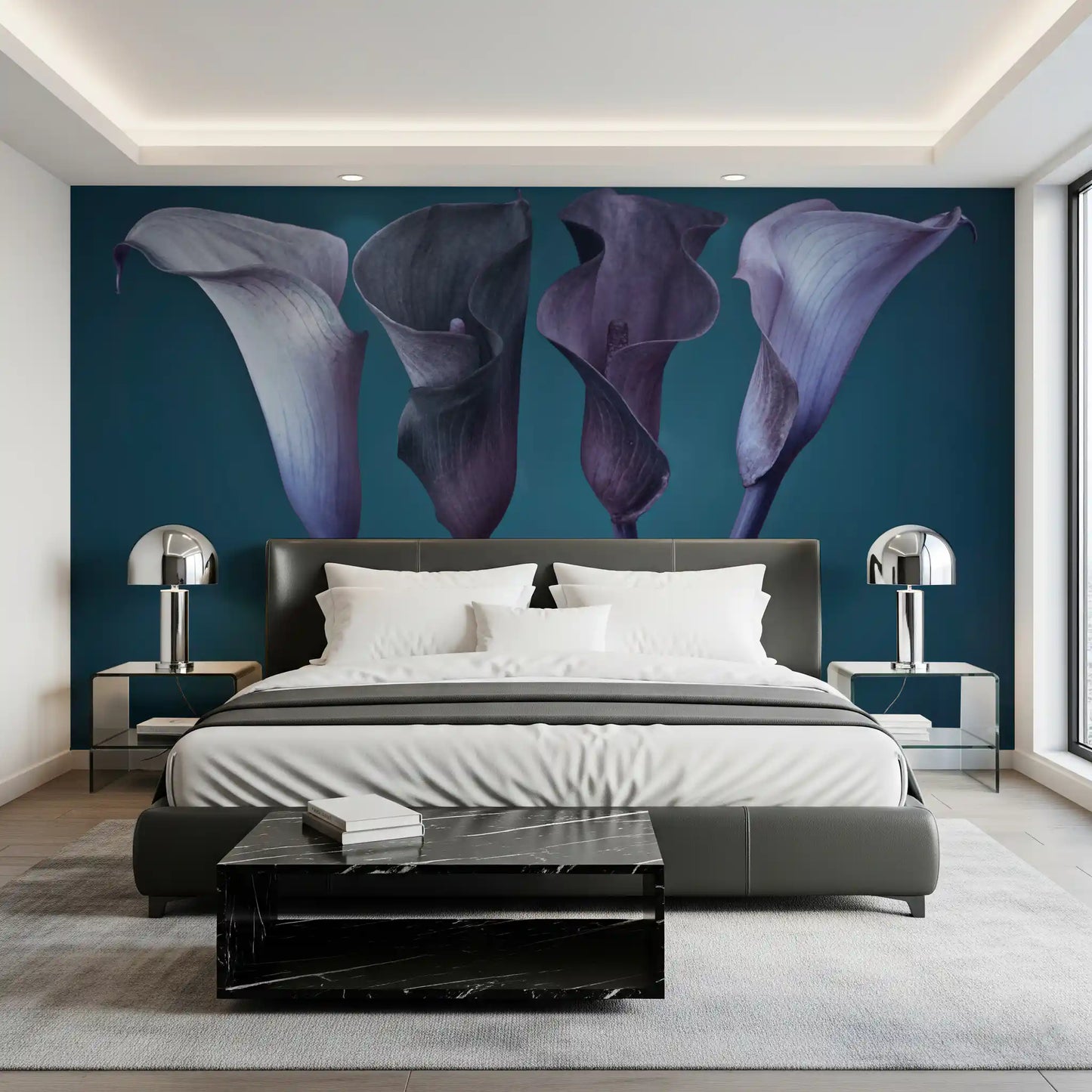 Twilight Petal Dance Wall Mural