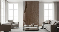 Warm brown tones fill the Timeless Stone Passage wall mural
