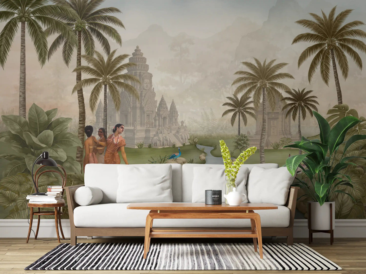 Eastern Serenity Grove Wall Mural