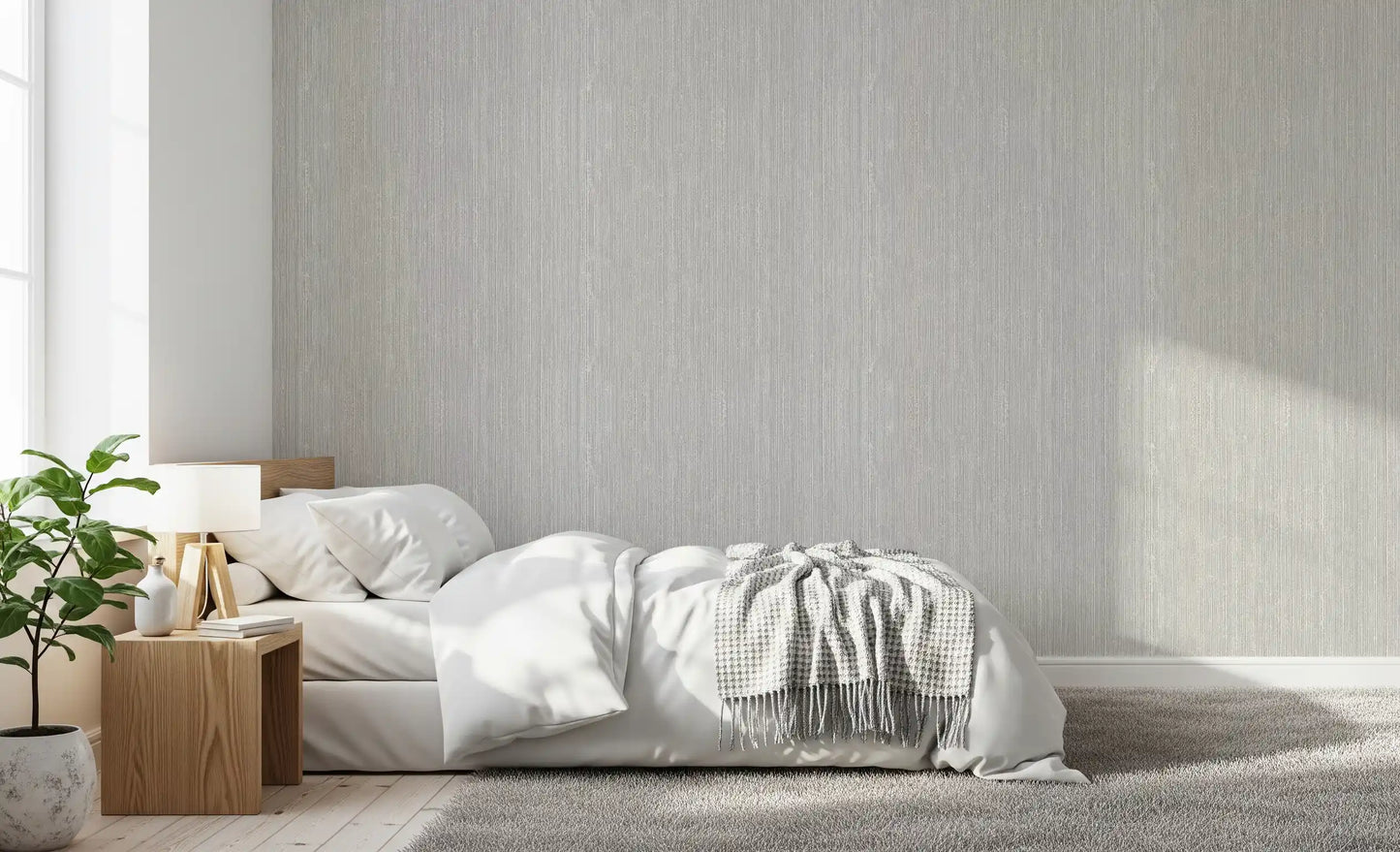 Vertical Linen Serenity Wallpaper⁠