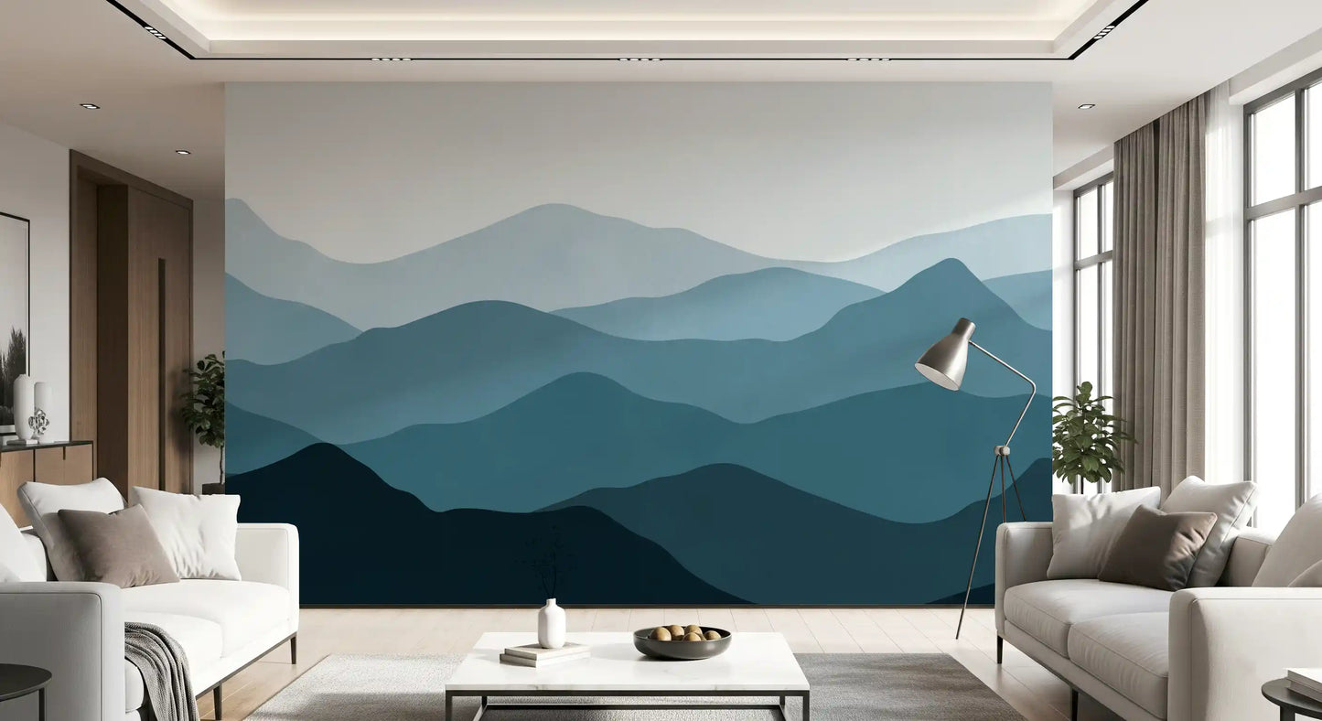 Layered Horizon 2 Wall Mural