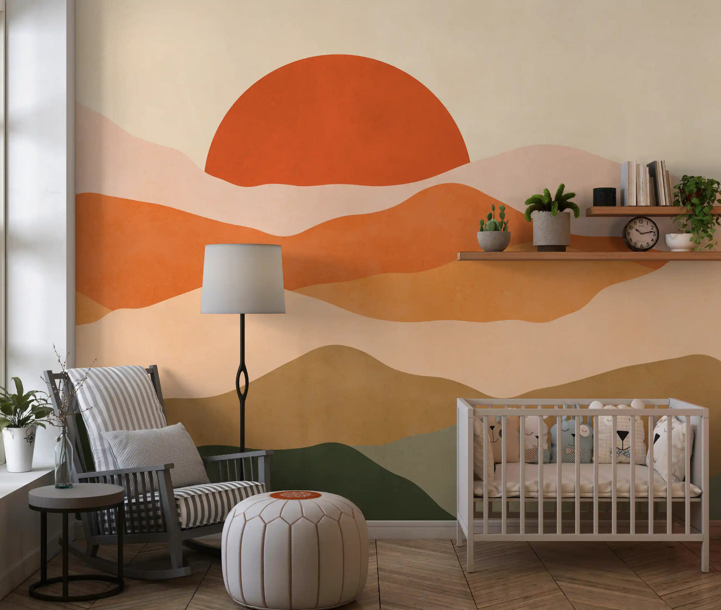 Terra Vista Glow Wall Mural