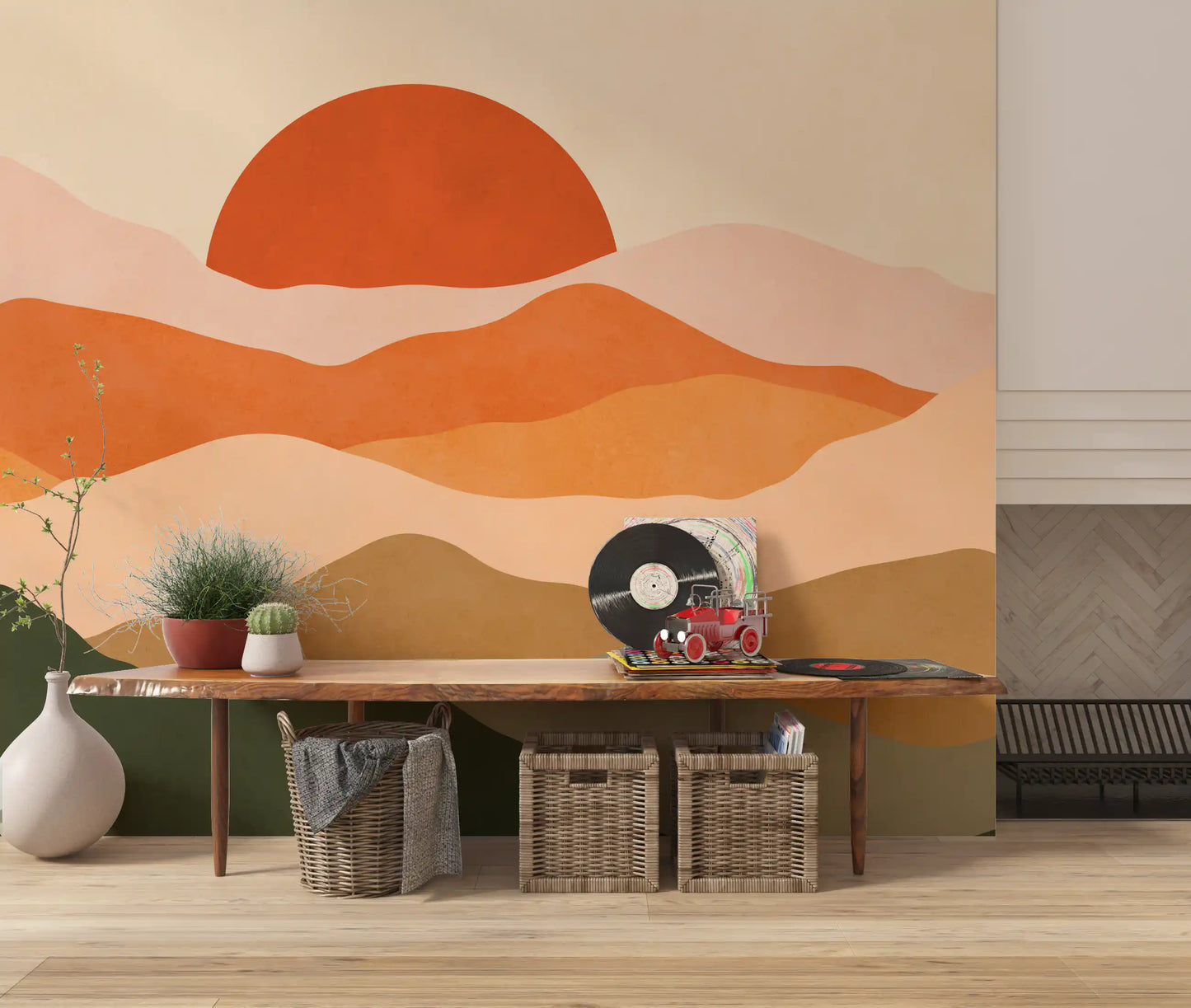 Terra Vista Glow Wall Mural