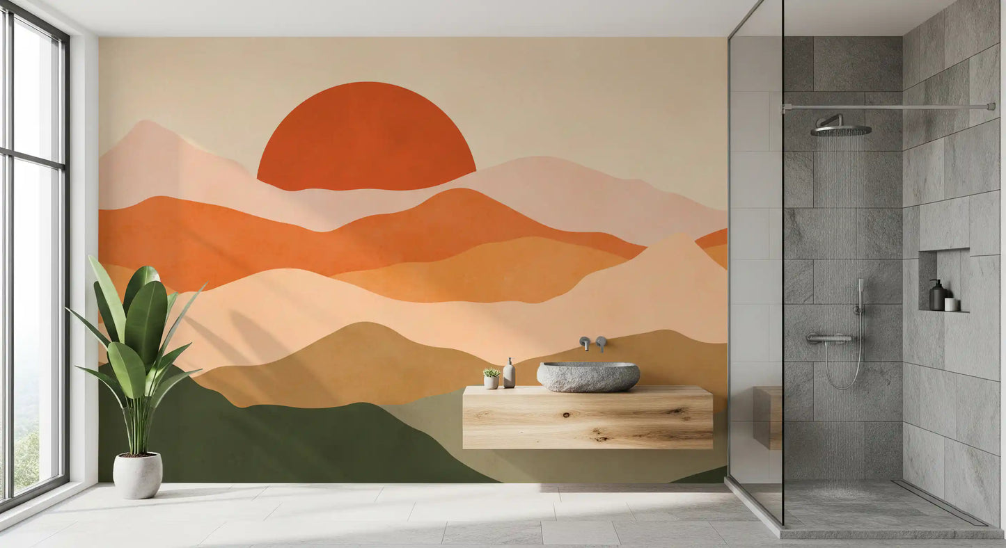 Terra Vista Glow Wall Mural