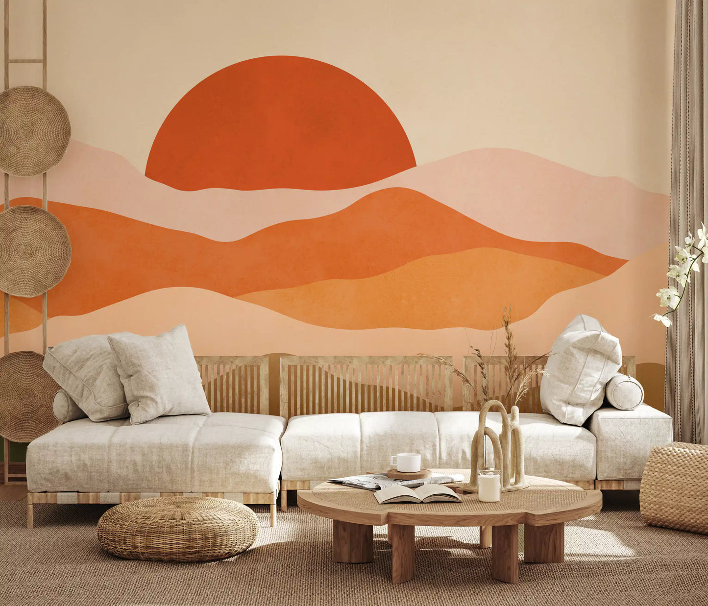 Terra Vista Glow Wall Mural