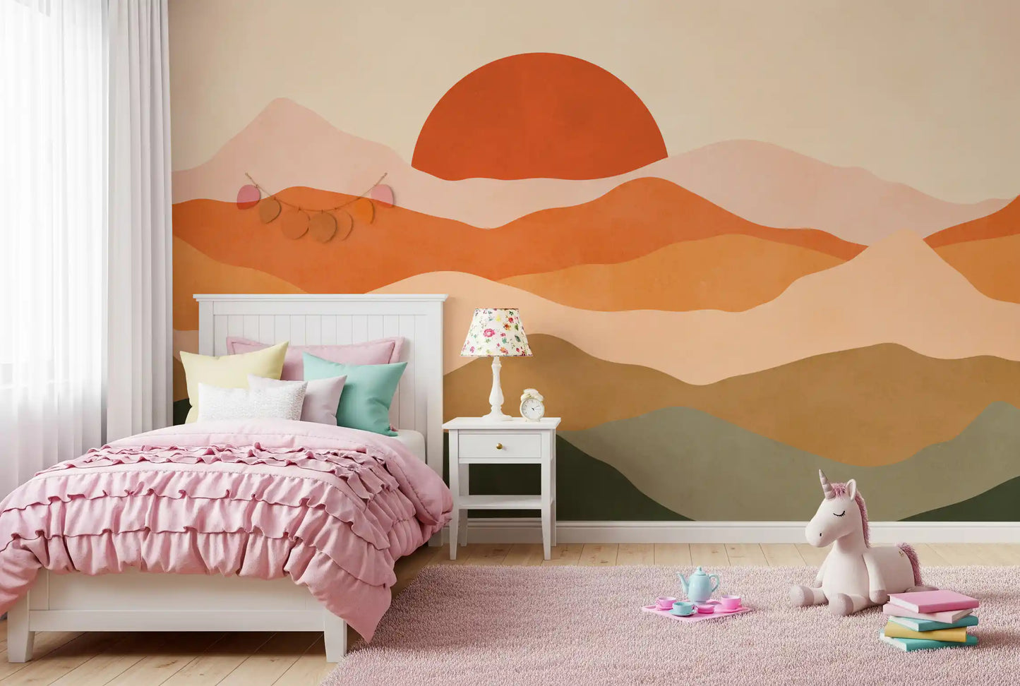 Terra Vista Glow Wall Mural