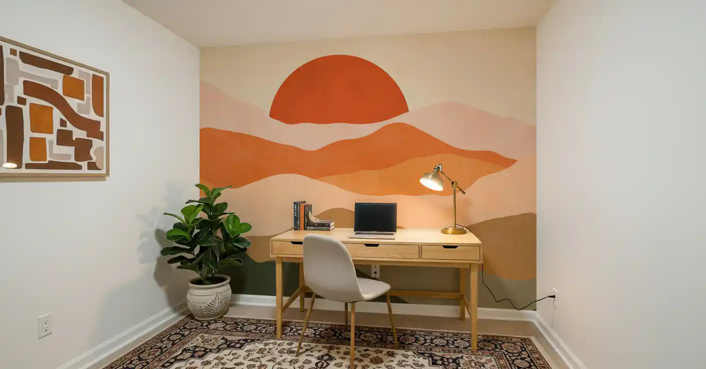 Terra Vista Glow Wall Mural