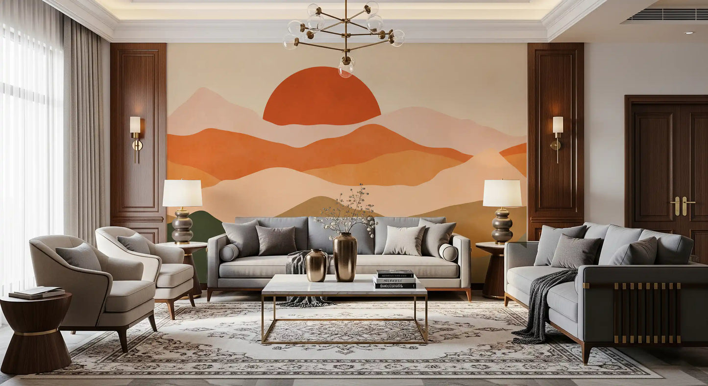 Terra Vista Glow Wall Mural