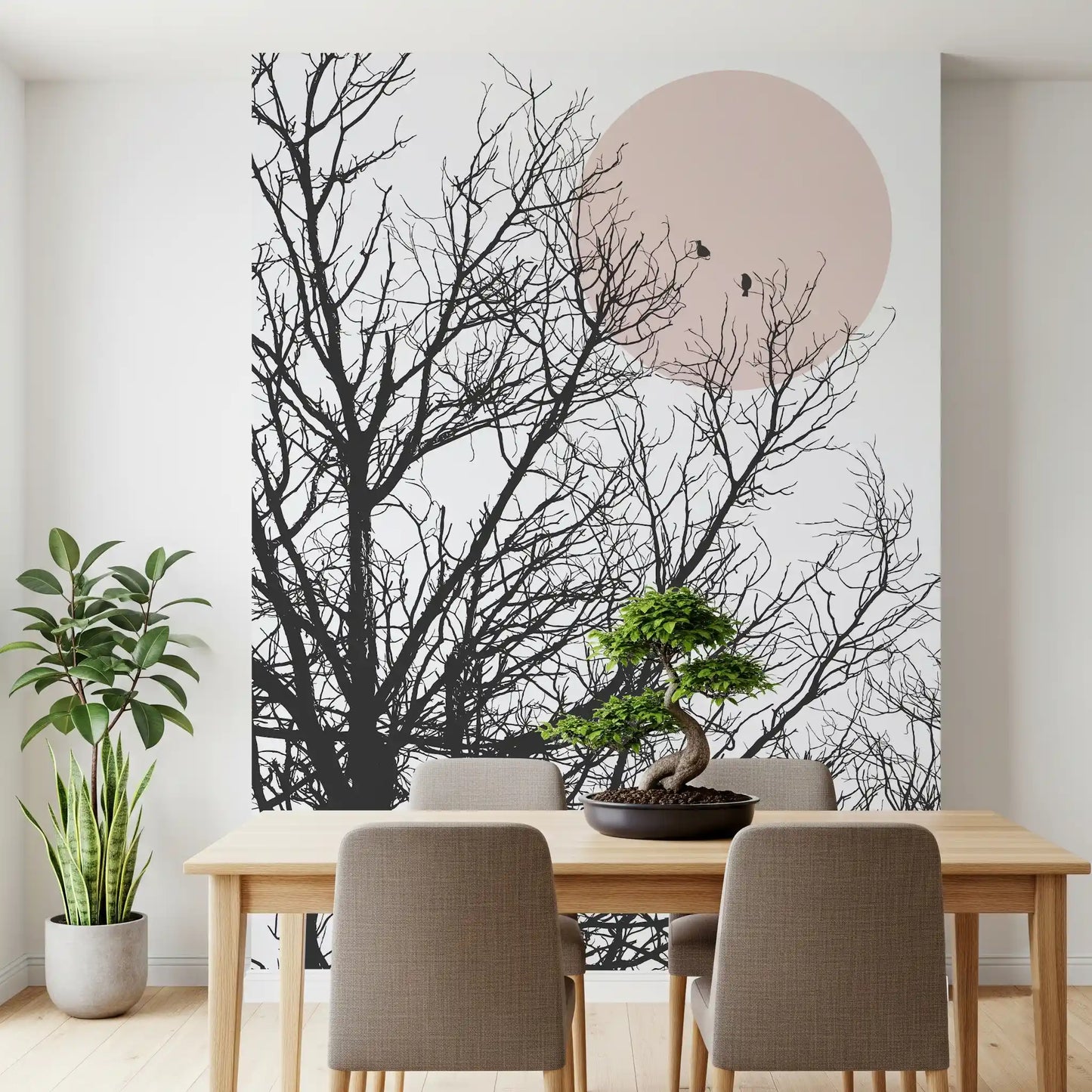 Conversation at Dawn Wall Mural