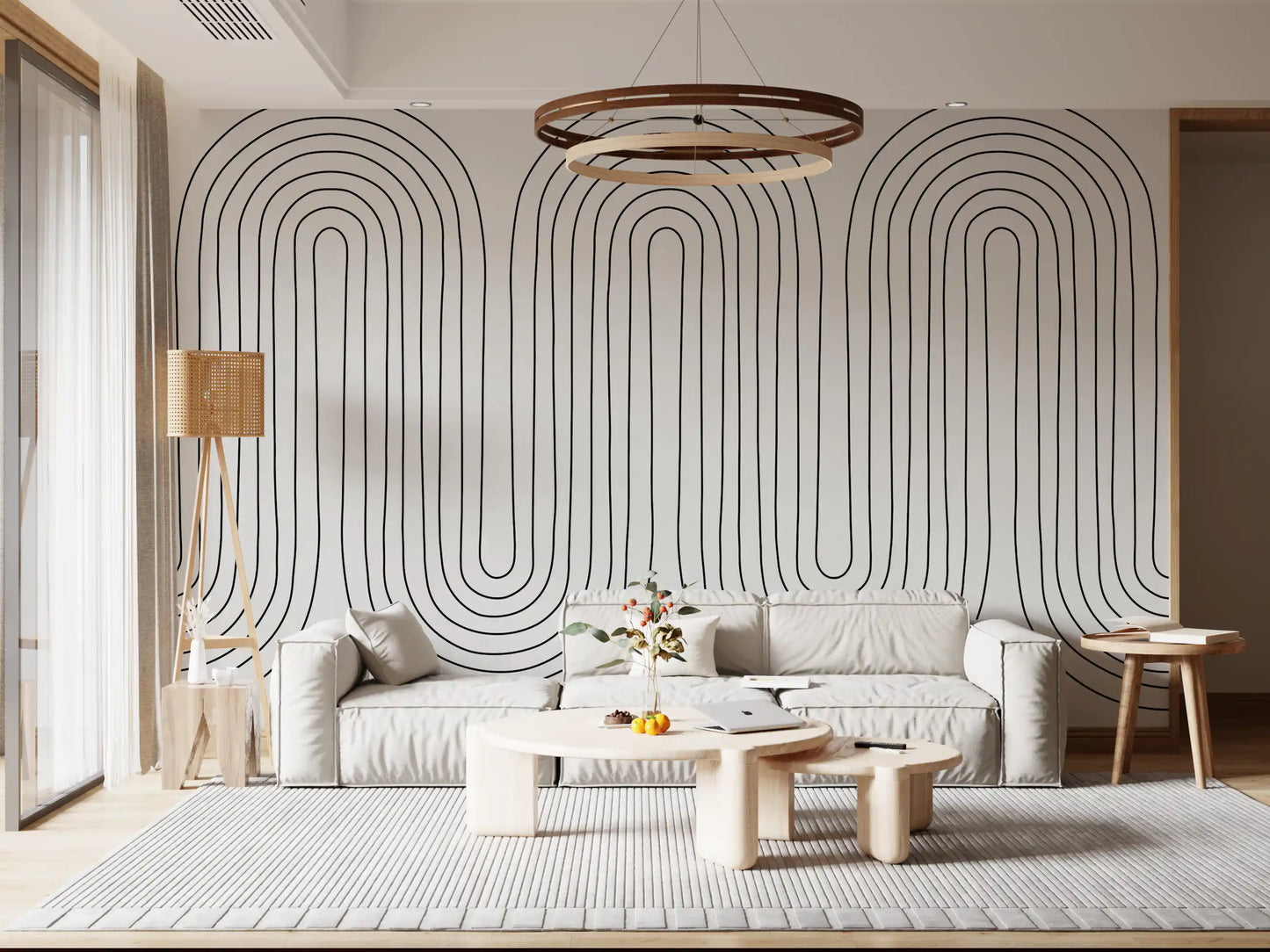 Subtle Arch Rhythm 2 Wall Mural