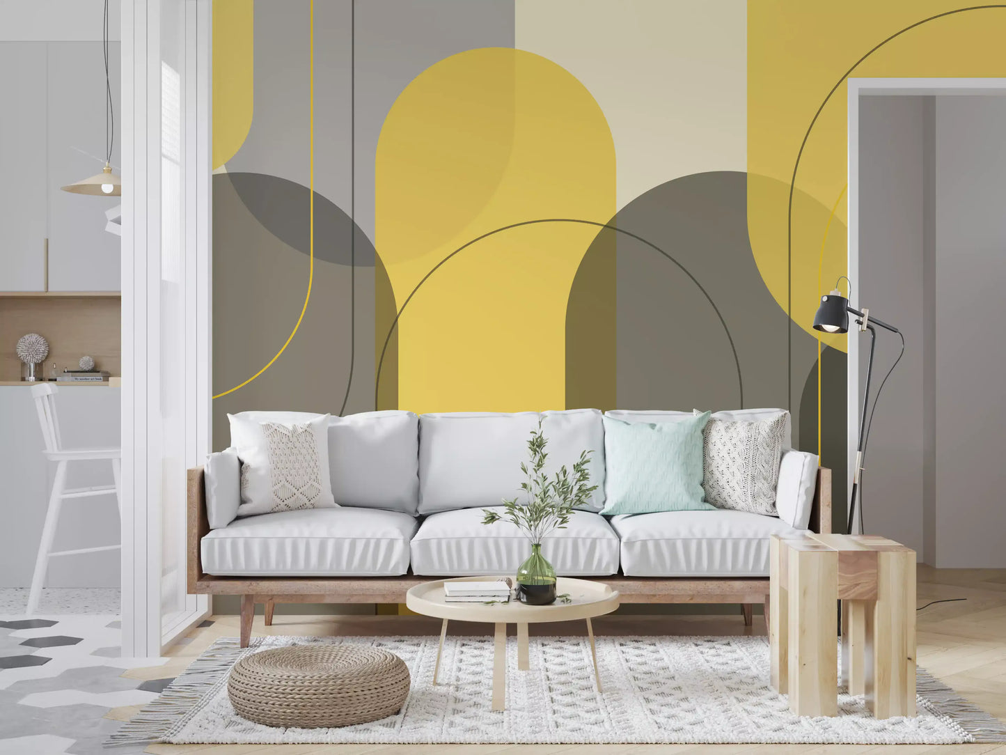 Sunstone Archways Wall Mural