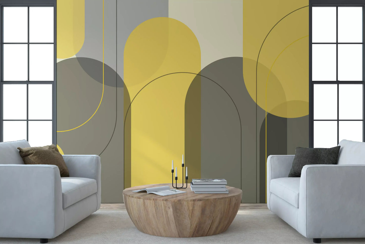 Sunstone Archways Wall Mural