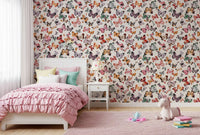 Nature butterfly wallpaper showing soft wing patterns and warm colour flow