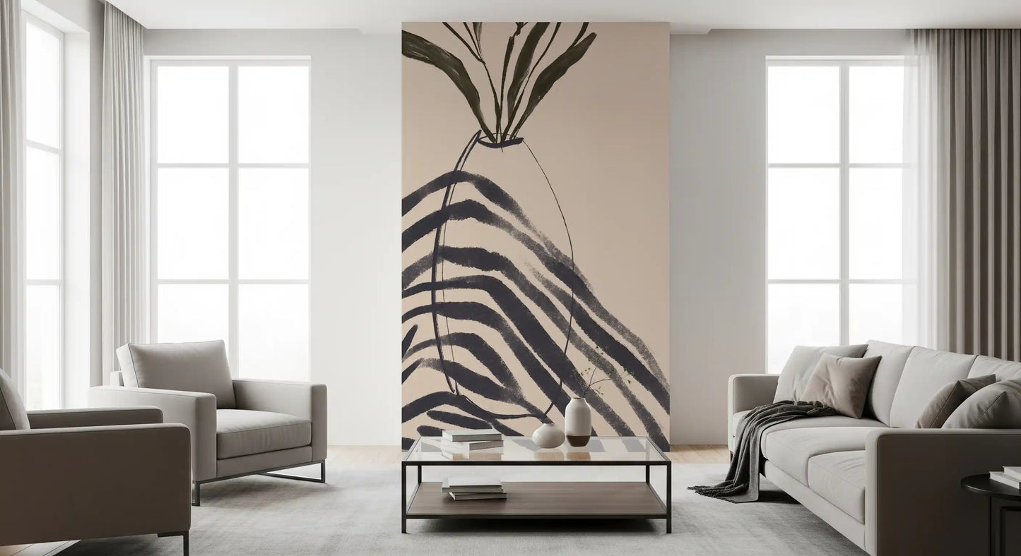 Stripes & Stories (Between Chapters) Wall Mural