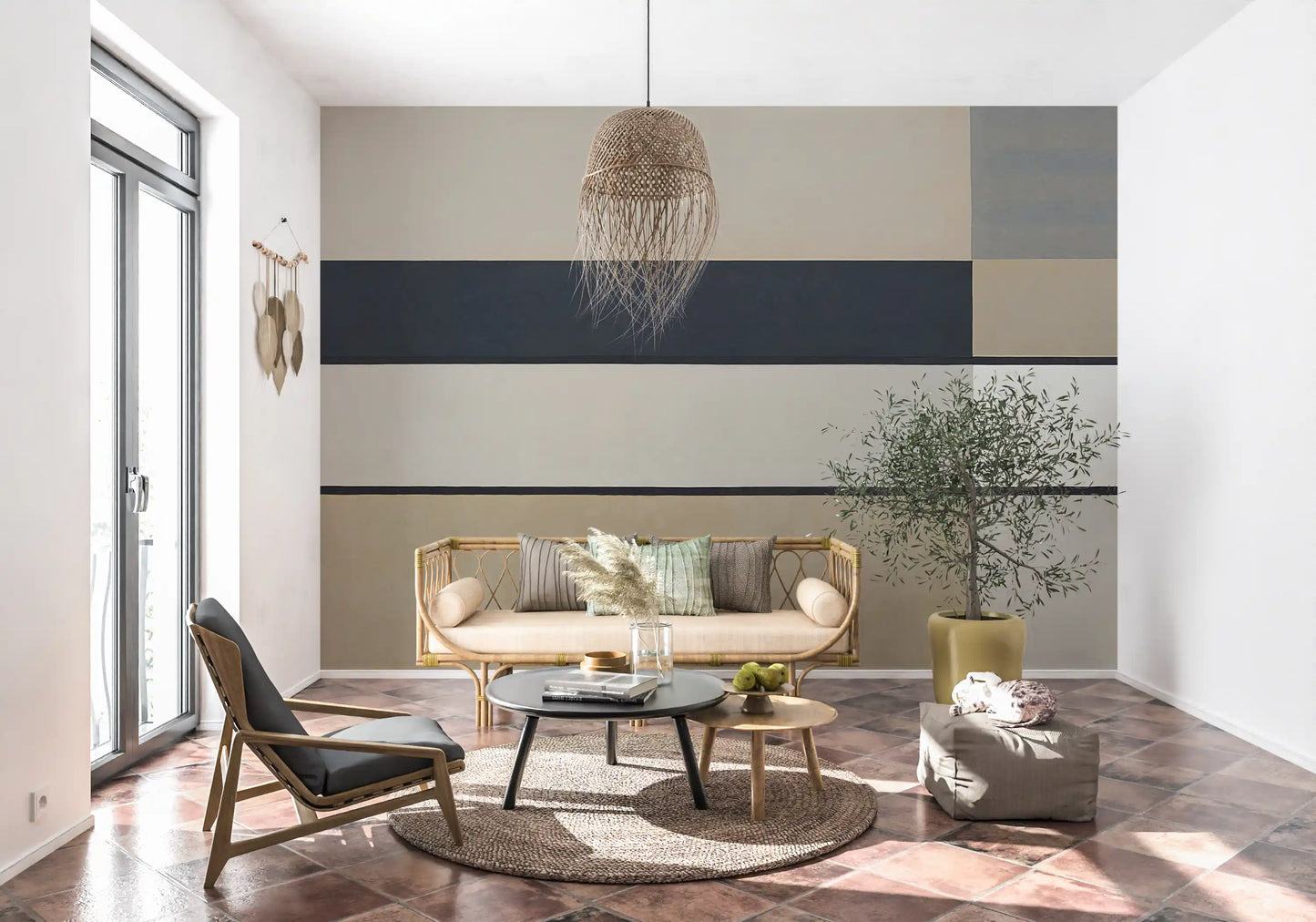 Agnes Field Wall Mural