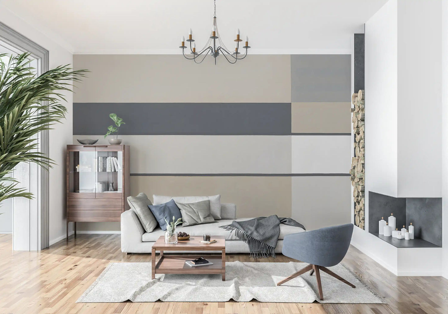 Agnes Field Wall Mural