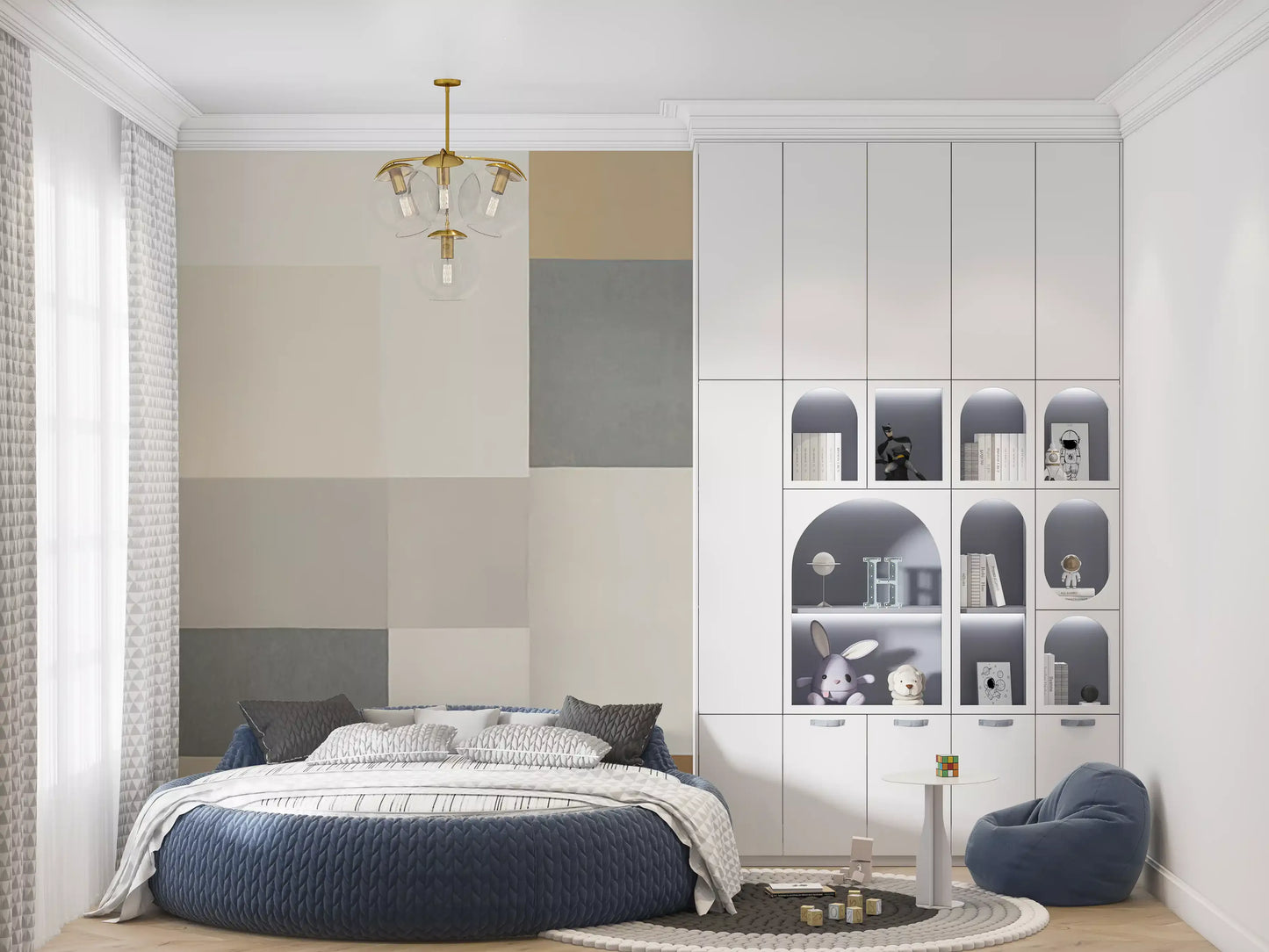 Agnes Plane Wall Mural