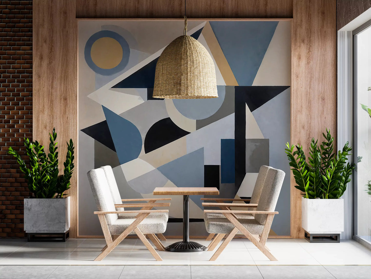 Avant Construct Wall Mural