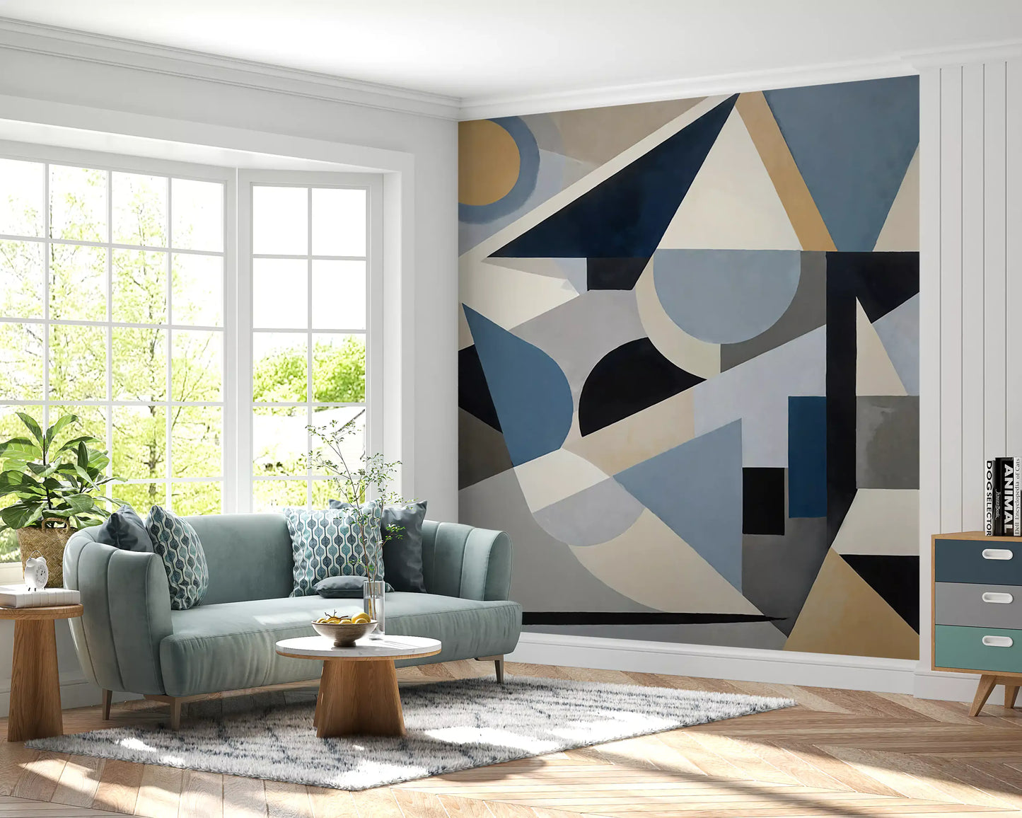 Avant Construct Wall Mural