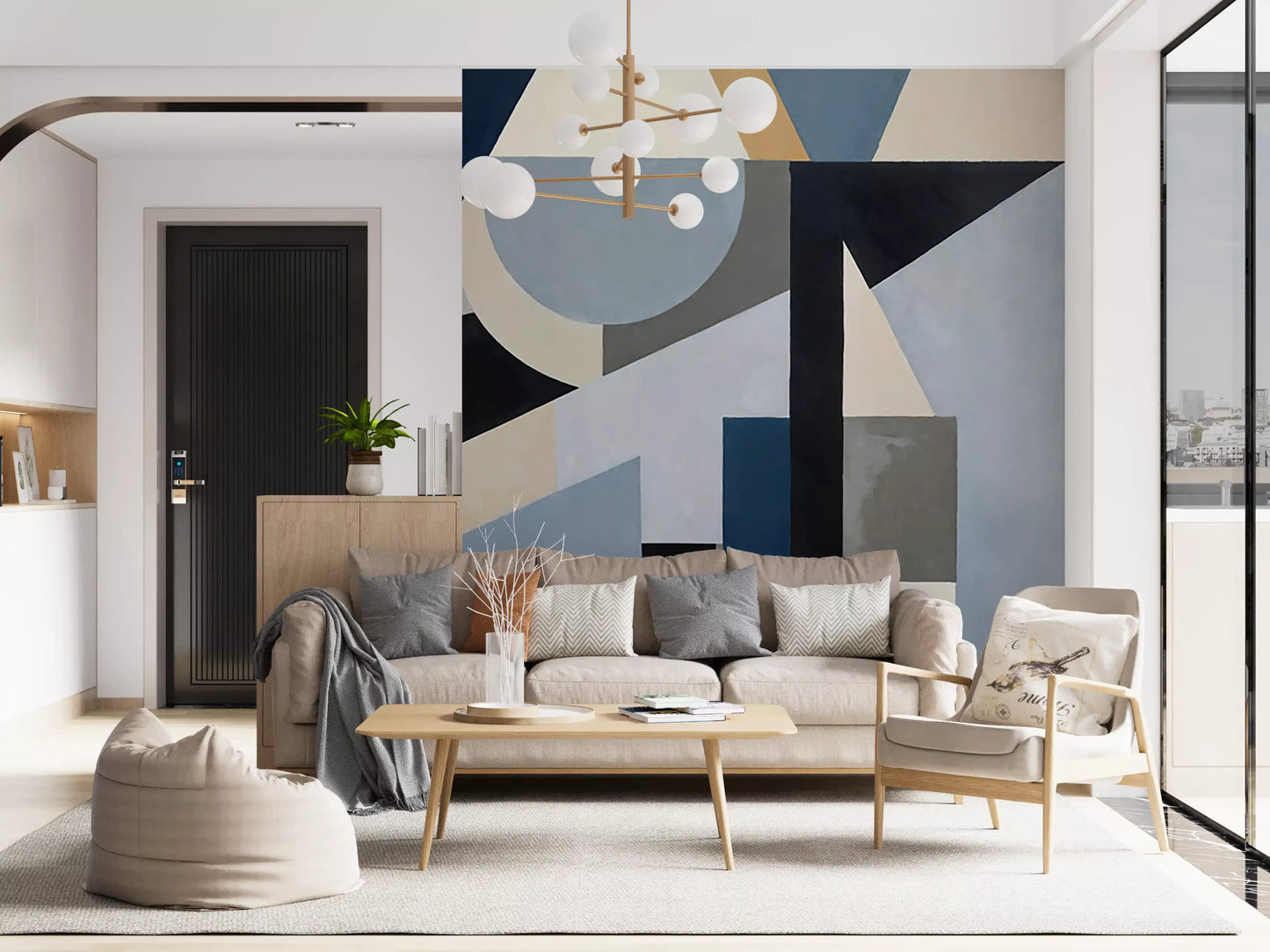 Avant Construct Wall Mural
