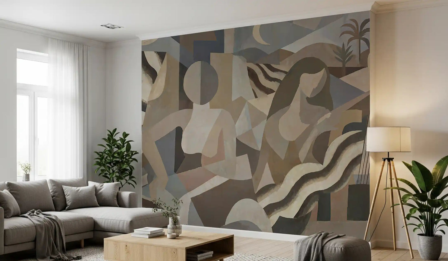 Lunar Drift Wall Mural