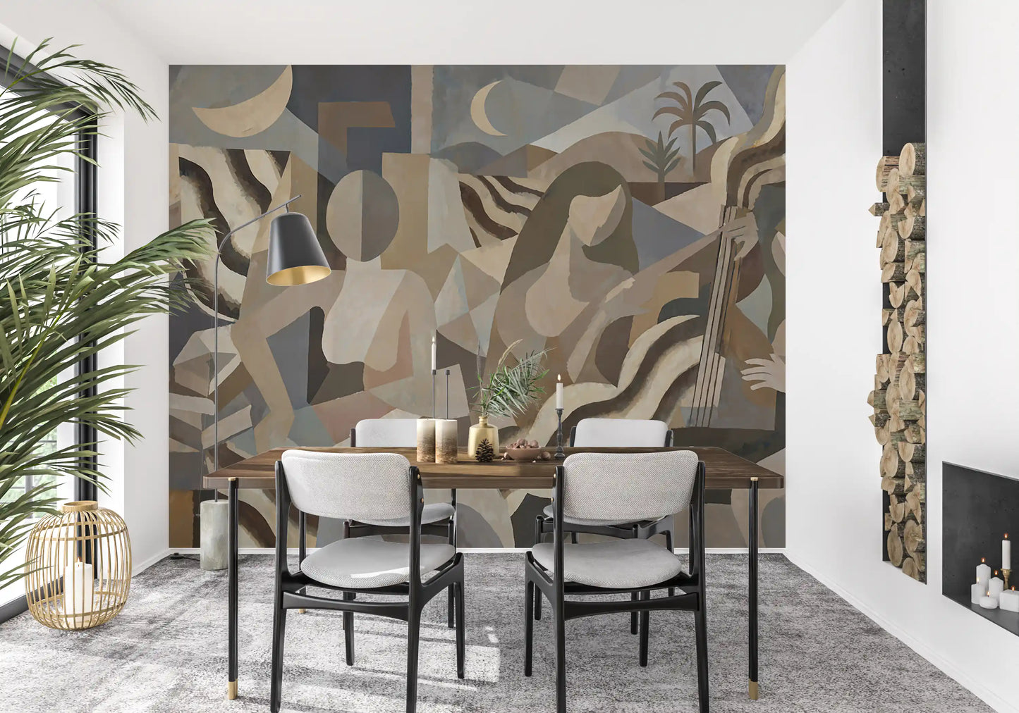 Lunar Drift Wall Mural