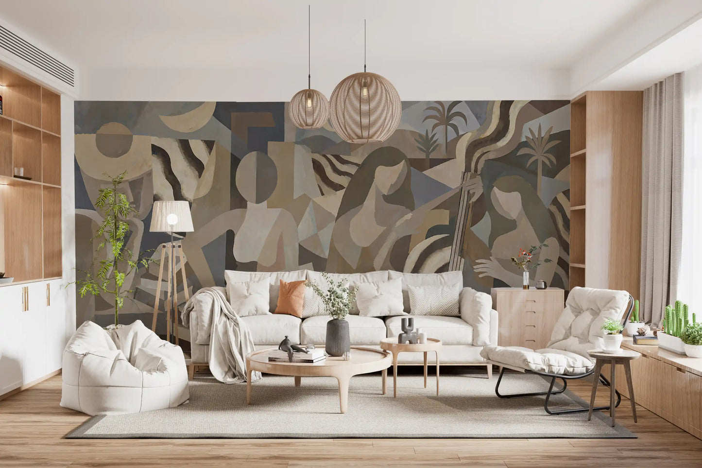 Lunar Drift Wall Mural